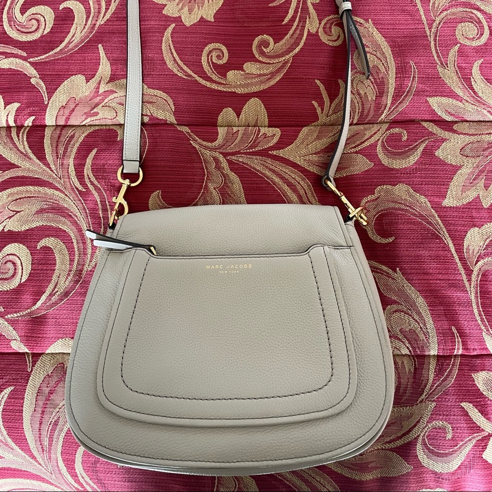 Marc Jacobs Light Gray Crossbody Bag